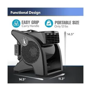 Lasko Ventilador de alta velocidad para refrescar_4