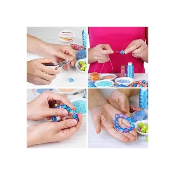 Paxcoo Kit de suministros para hacer joyas herramientas_5