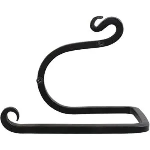 Soporte de papel higiénico de hierro forjado soporte de_4