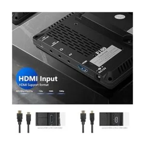 Neewer F100 Monitor de campo de cámara de 7 pulgadas con_2