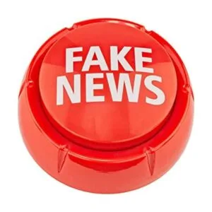 Fairly Odd Novelties Trumpedup Botón de noticias falsas_1