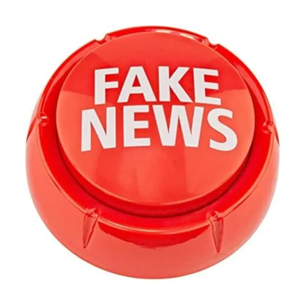 Fairly Odd Novelties Trumpedup Botón de noticias falsas_1