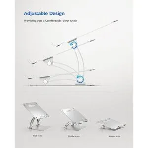 Nulaxy Soporte ergonómico para computadora de escritorio_2
