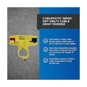 Cablematic 38590 DDT 59611 Pelacables de doble caída_2