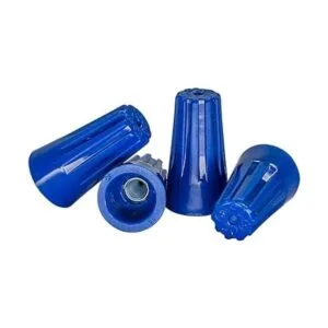 320 conectores de cable trenzado surtidos gris azul_3