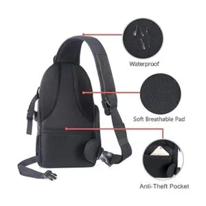 MOSISO Mochila para cámara con soporte para tripié e_4