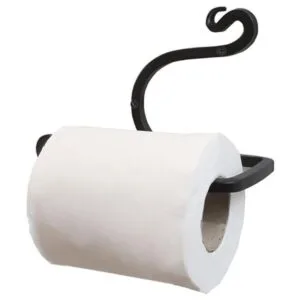 Soporte de papel higiénico de hierro forjado soporte de_1