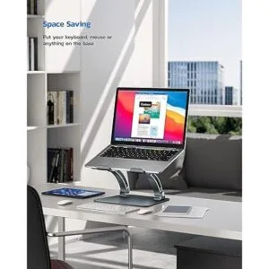 Nulaxy Soporte para laptop soporte elevador ergonómico_4
