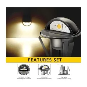 QACA 20 luces LED de bajo voltaje IP65 impermeable_3