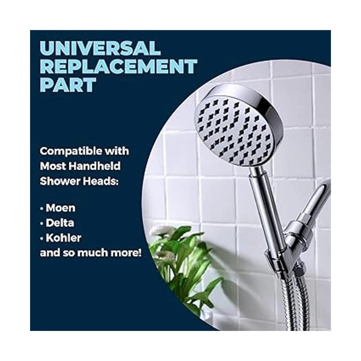 Soporte de cabezal de ducha de metal para cabezales de_5