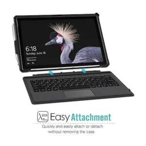 MoKo Funda compatible con Microsoft Surface Pro 7_2