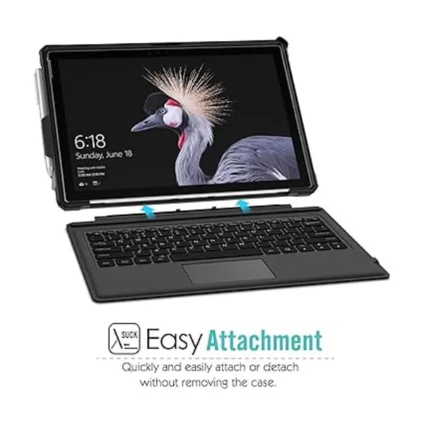 MoKo Funda compatible con Microsoft Surface Pro 7_2