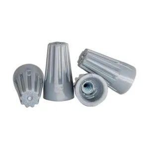 320 conectores de cable trenzado surtidos gris azul_2