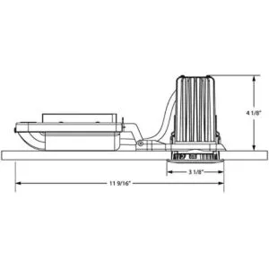 Juno 2LEDTRIM G2 ADJ 30K 90CRI FL WH LED Gen 2 Downlights_4