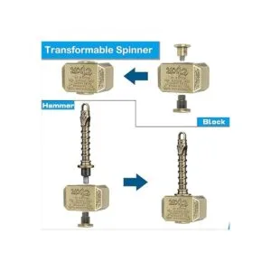 Cool Hammer Fidget Spinners Juguete de metal para niños y_3