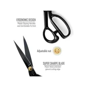 Tijeras de costura profesional de 10.0 in tijeras de_3
