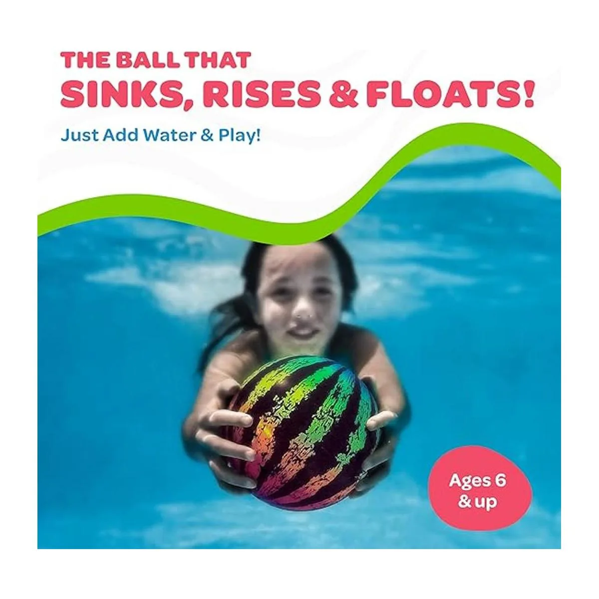 PlaSmart Balón de sandía JR juguete de piscina la bola_2