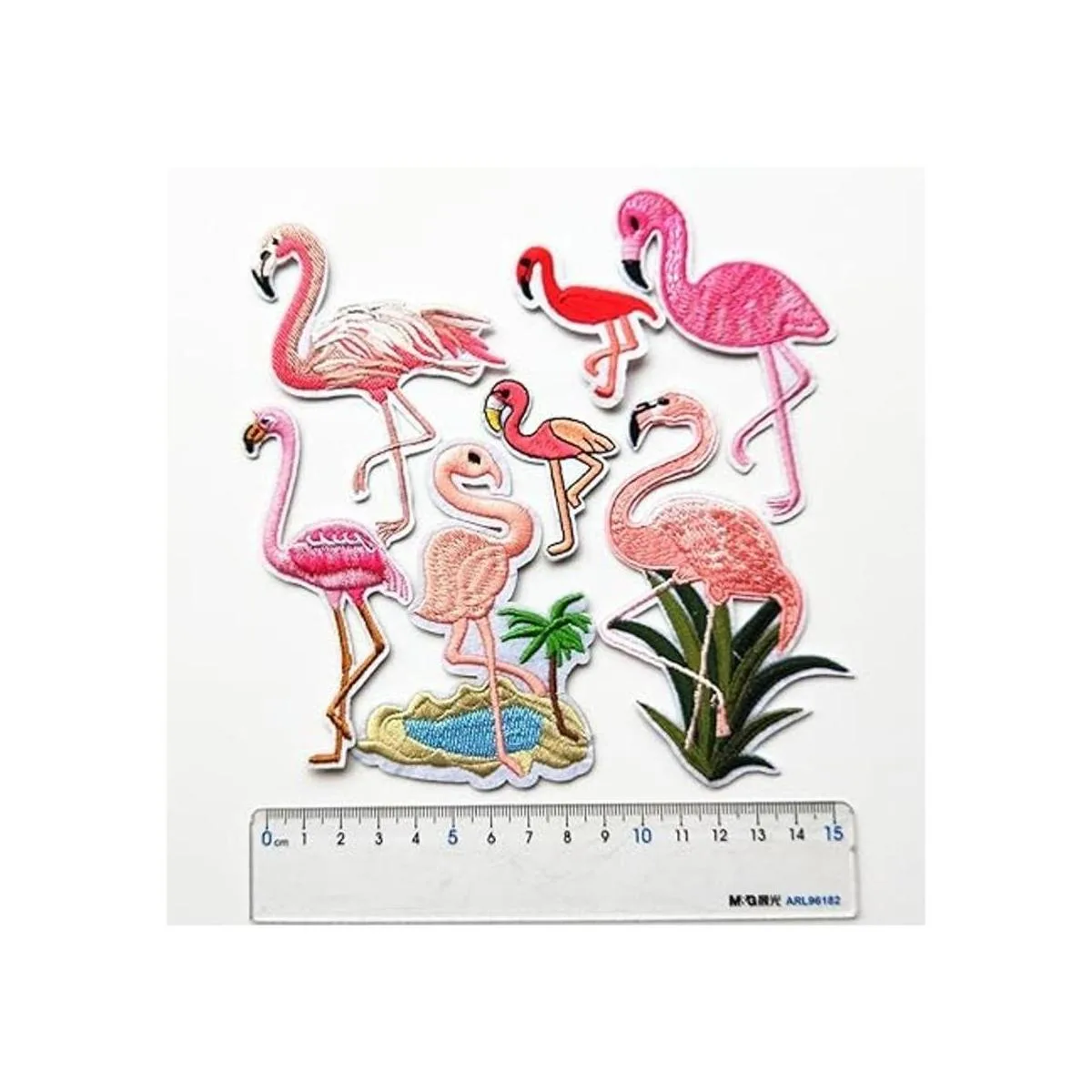 Mo Sheng Accessory 25 parches bordados de pájaros y_5