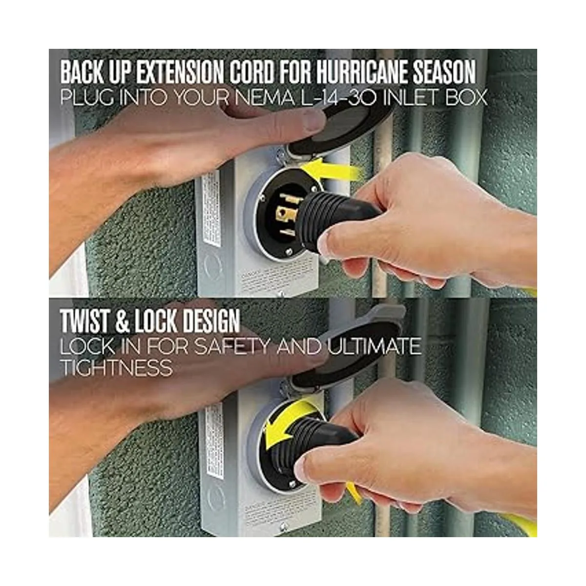 Houseables Cable generador de 30 amperios de 4 puntas_5