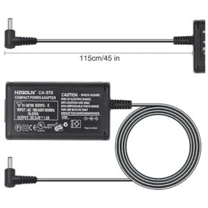 CA570 adaptador de repuestocargador para Canon FS200 HF10_4