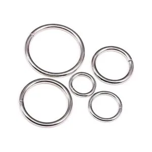 Swpeet 50 piezas plateadas de metal multiusos para bolsas_1