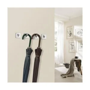 Fotosnow Ganchos adhesivos resistentes para toallas de_4