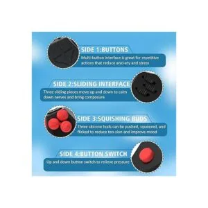 Dodecágono Fidget Cubo de juguete para ansiedad de 12_4