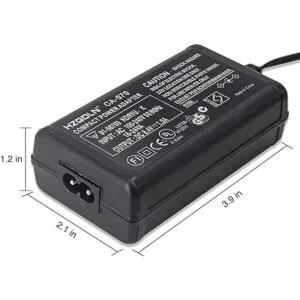 CA570 adaptador de repuestocargador para Canon FS200 HF10_5