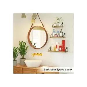 LoveKANKEI Estanterías 3 unidades Madera 1. Negro_3