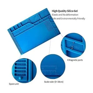 Kaisiking Juego de 4 alfombrillas de soldadura grandes de_3