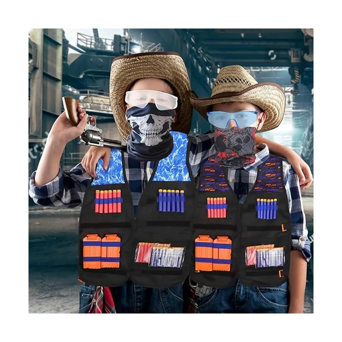 2 juegos de chaleco táctico Exsport 2 chaquetas tácticas_7