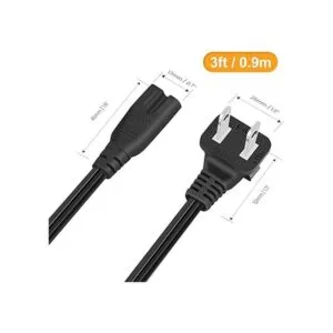 CableCreation Cable de alimentación polarizado de 90_4