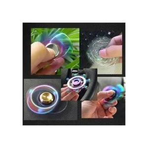 Rainbow Fidget Spinners 5 Pack Toys Metal Mini Fidget_6