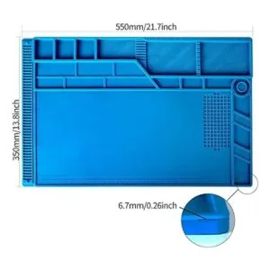 Kaisiking Juego de 4 alfombrillas de soldadura grandes de_2