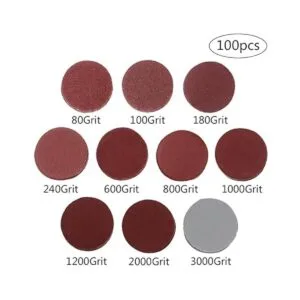 Coceca 100 piezas de accesorios de lijadora de taladro de_2