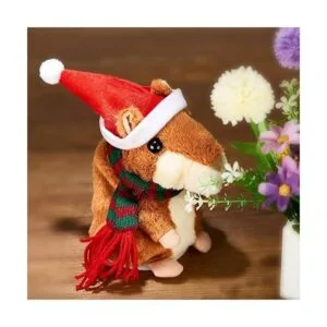 Qwifyu Hámster parlante juguete interactivo de peluche_2