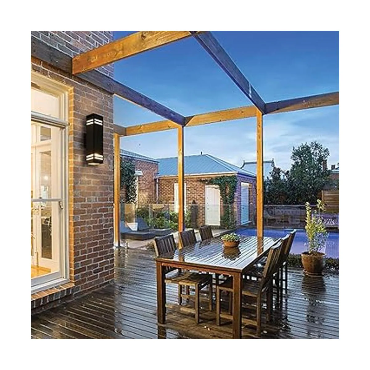 Cerdeco 67351TZ Brandon Lámpara de pared para exteriores_3