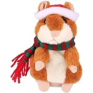 Qwifyu Hámster parlante juguete interactivo de peluche_1