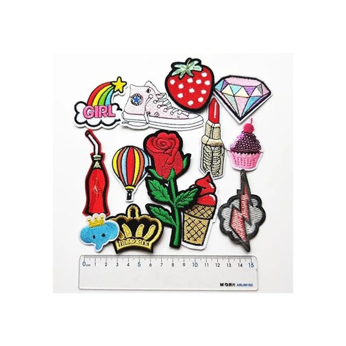 Mo Sheng Accessory 25 parches bordados de pájaros y_6