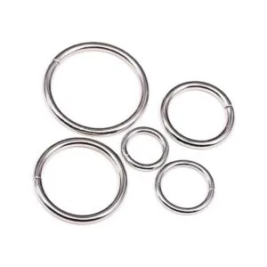 Swpeet 50 piezas plateadas de metal multiusos para bolsas_5