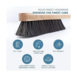 Atzi Hats Fedora Cepillo quitapelusas para sombreros de_2