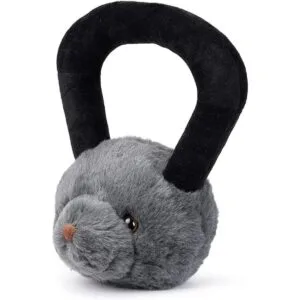 Cuddlebell Peluche de peluche Kettlebell 3oz_3