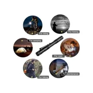 Tileon Linterna de bolígrafo 5 linternas LED con clip_3