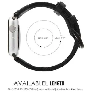 Maxjoy Compatible con Apple Watch Band de 1.65 pulgadas_5