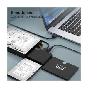 FIDECO Adaptador SATAIDE a USB 3.0 convertidor de cable_3