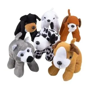 Bedwina Perros de peluche para cachorros paquete de 12_2