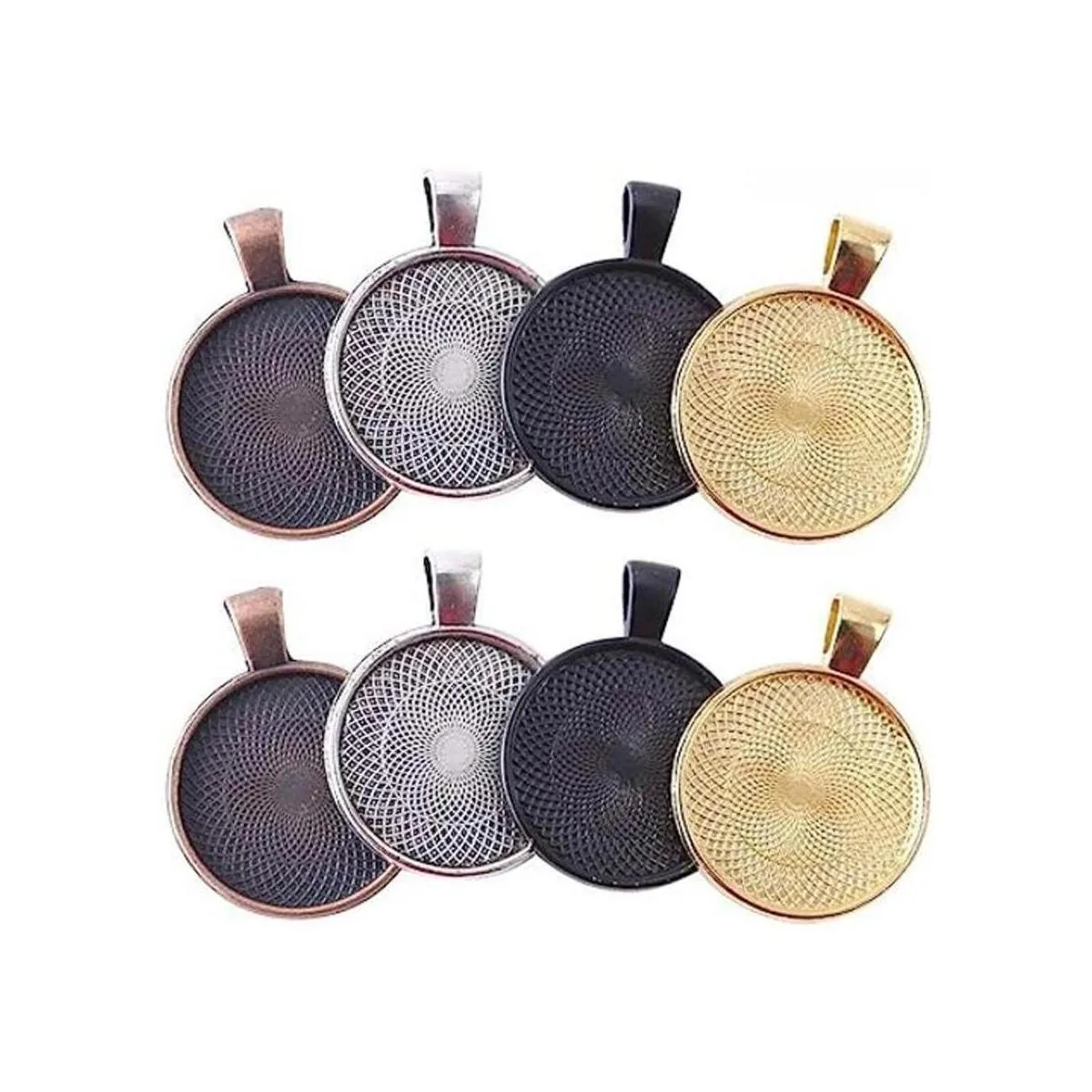 24 bandejas colgantes de 0.984 in y 1.0 in con bisel_1