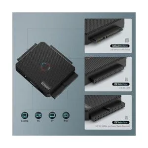 FIDECO Adaptador SATAIDE a USB 3.0 convertidor de cable_2