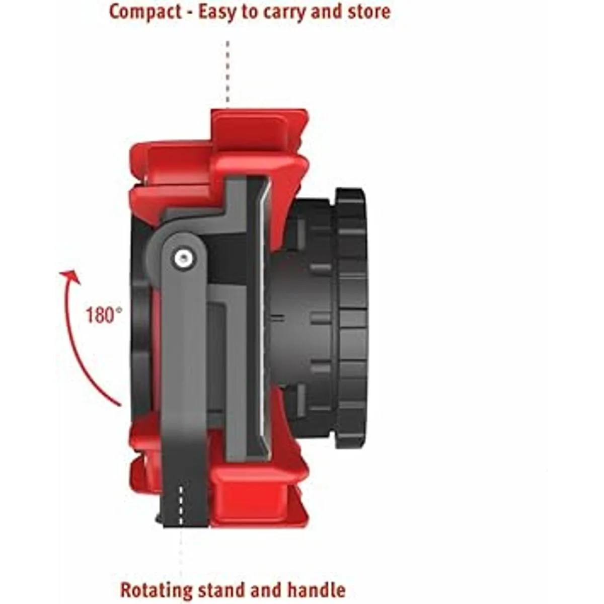 EZRED Luz de trabajo de recarga de 1000 lúmenes de_2