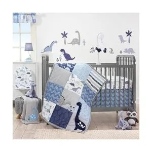 Bedtime Originals Roar Dinosaur Plush Rex azul 1 unidad_3